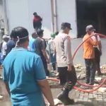 Pabrik Sosis Milik Bupati Jombang Terbakar,Kerugian Mencapai Ratusan Juta