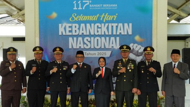 Pemkab Kediri Gelar Upacara Harkitnas, Ini Pesan Bupati Kediri Mas Dhito