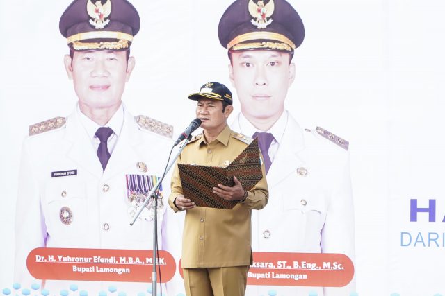 Lamongan Catat Penurunan Signifikan Angka Stunting di Peringatan Harganas ke-32