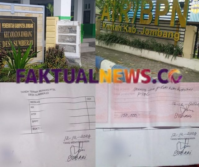 Belum Ada SK Panitia PTSL dari BPN Jombang, Perangkat Desa Sumberjo Sudah Brani Tarik Biaya, Warga Desak APH Tindak Tegas