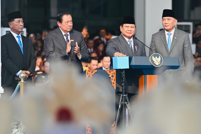Presiden Prabowo Resmikan Kampus Bhinneka Tunggal Ika Universitas Pertahanan RI di Bogor