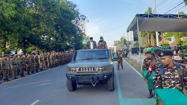 GP Ansor Situbondo Gelar Apel 2.000 Pasukan, Deklarasikan Patriot Ketahanan Pangan