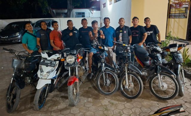 Dua Pelaku Curanmor Diringkus di Situbondo, Polisi Sita 15 Unit Sepeda Motor