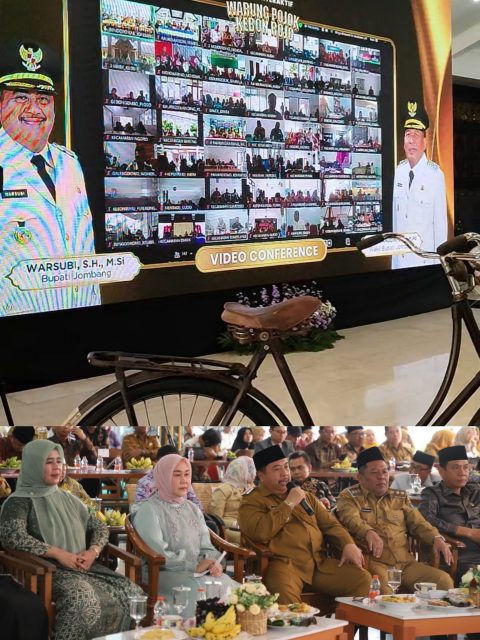 Pemkab Jombang Gelar ‘Warung Pojok Kebon Rojo’, Refleksi 100 Hari Kerja Bupati dan Wabup