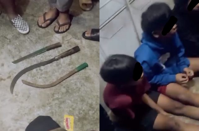 Bawa Senjata Tajam, Empat Remaja Asal Jombang Ditangkap, Diduga Anggota Gangster