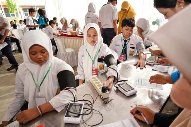 CKG di Kabupaten Kediri Sasar Masyarakat Umum dan Kalangan Pelajar