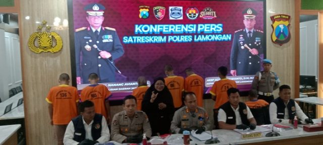 Rentetan Aksi Pencurian di Lamongan, Polisi Berhasil Ringkus Para Pelaku