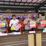 Bongkar 19 Kasus,Satuan Narkoba Polres Kediri Kota Sita 473,73 Kg Sabu