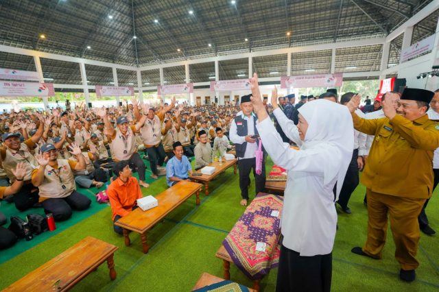 Libur Sekolah, Ribuan Santri Ikuti Kemah Karakter di Wonosalam, Dorong Semangat Kemandirian dan Nasionalisme