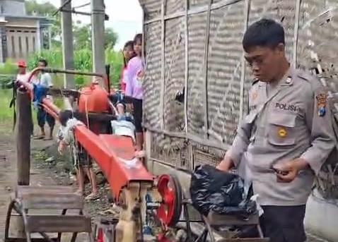 Mesin Traktor Raib Dicuri, Petani di Jombang Terancam Tak Bisa Menggarap Sawah