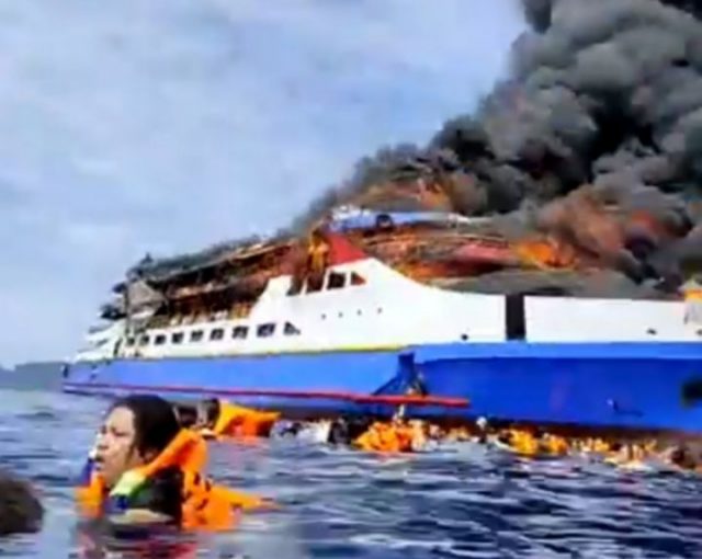 Kebakaran KM Barcelona V, SAR Manado: Sebanyak 568 Penumpang Selamat