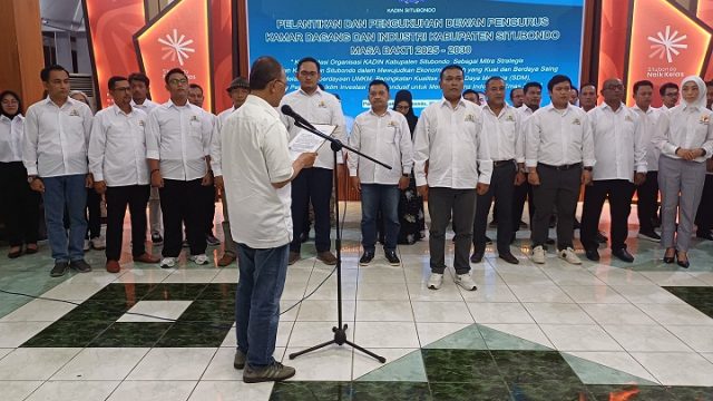 Mas Pras Resmi Pimpin Kadin Situbondo, Siap Mendukung Peningkatan Ekonomi