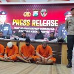 Polres Kediri Kota Ungkap Kasus Pengeroyokan, Lima Remaja Jadi Tersangka