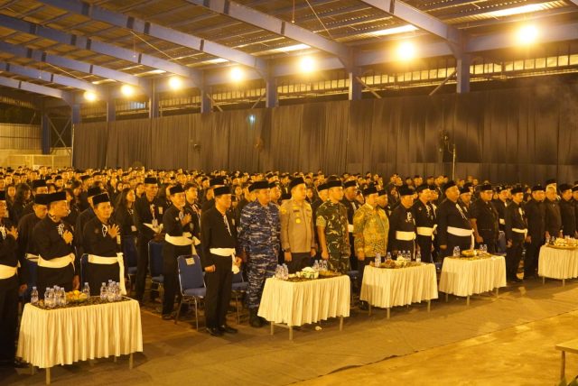 Dandim Jombang Hadiri Pengesahan 1.116 Warga Baru PSHT, Tekankan Nilai Kebangsaan