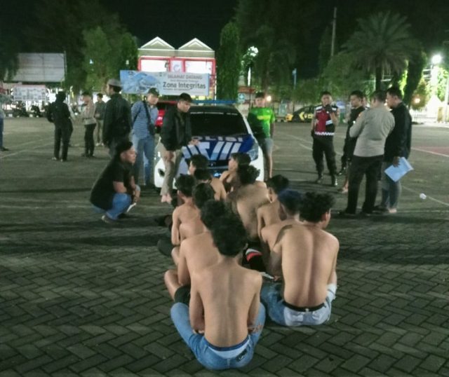 Polres Situbondo Amankan Puluhan Oknum Anggota PSHW, Ini Penyebabnya 