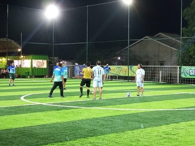 Tim PWI Menang 3-1 Atas Forkopimda, dalam Eksibisi Peresmian Situbondo Mini Soccer 