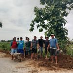 Pemerintah Tak Merespons, Warga Delik Kesamben Jombang Lebarkan Jalan secara Swadaya